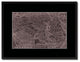 Maryland Vintage Vivid Sepia Map Canvas, 16"x21"