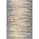 Fiadh Abstract Fringe Area Rug, Blue 10'x14'