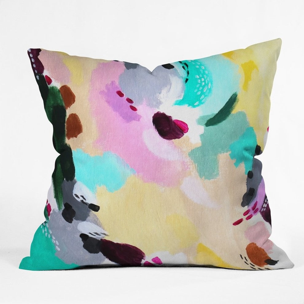 Laura Fedorowicz Brisk Winds Throw Pillow, 18"x18"