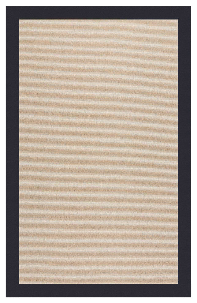 Capel Zoe-Beach Sisal Dark Navy 2009_497 Machine Tufted Rugs - 8' X 10' Rectangl