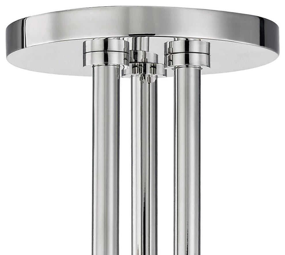 Stella 3-Light Semi-Flush Mount, Finish: Polished Nickel