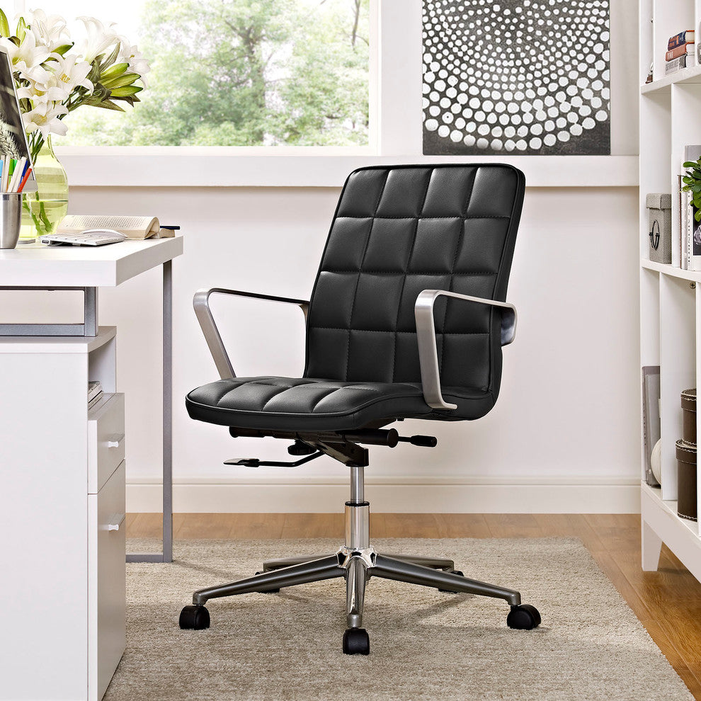 Tile Office Chair, Black