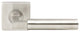 Aurora Lever, Tubular Passage, Satin Stainless Steel, 2-3/4" Backset