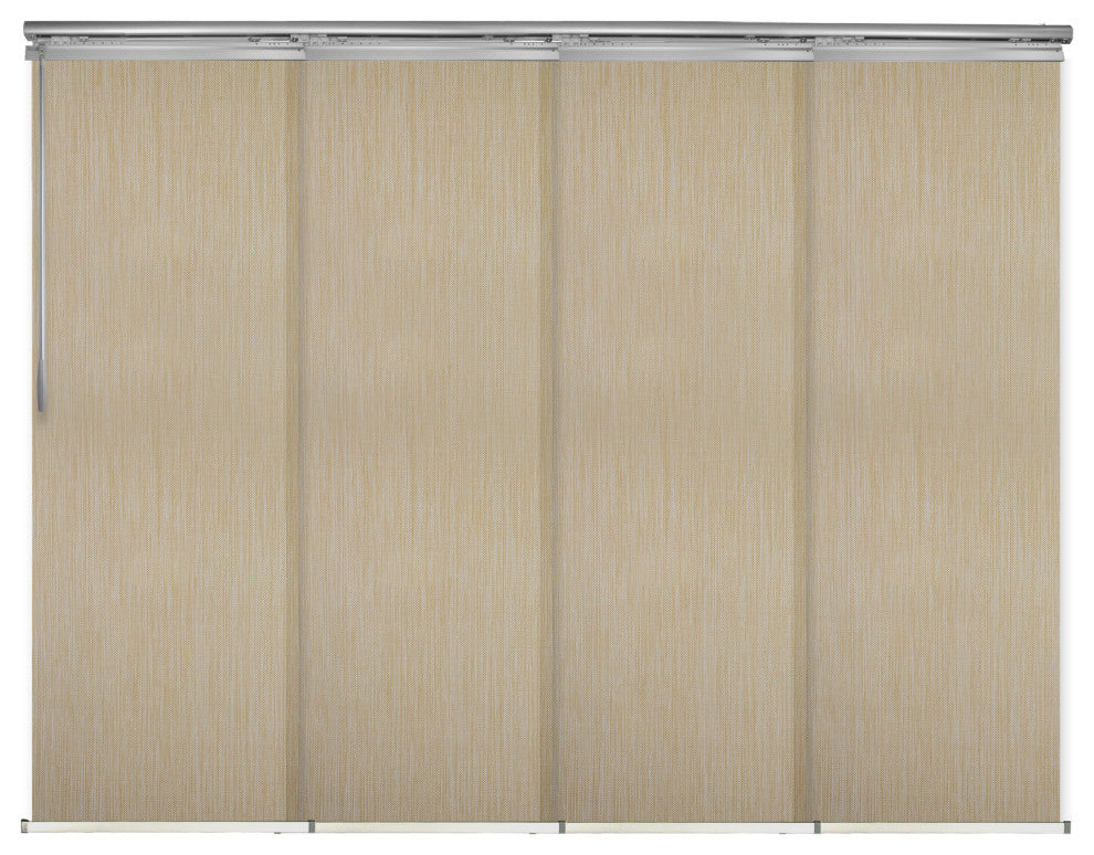 Aldi 4-Panel Track Extendable Vertical Blinds 48-88"W