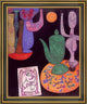 Paul Klee Untitled Still Life - 20" x 25" Framed Premium Canvas Print