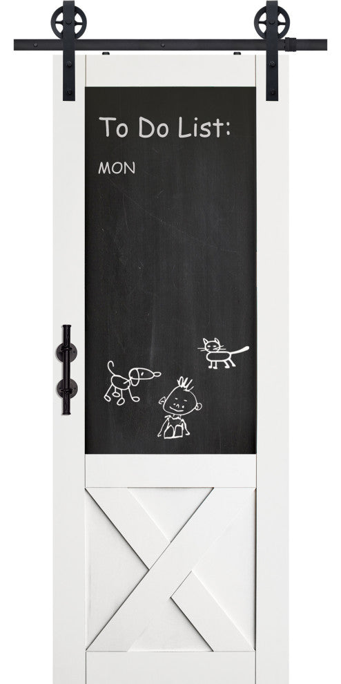 X Blackboard MDF Door, 36"x80"