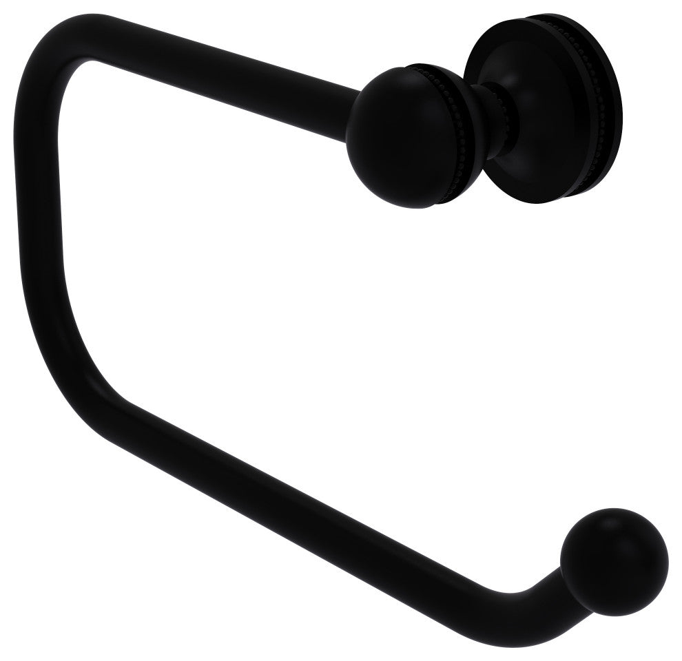 Mambo European Style Toilet Tissue Holder, Matte Black
