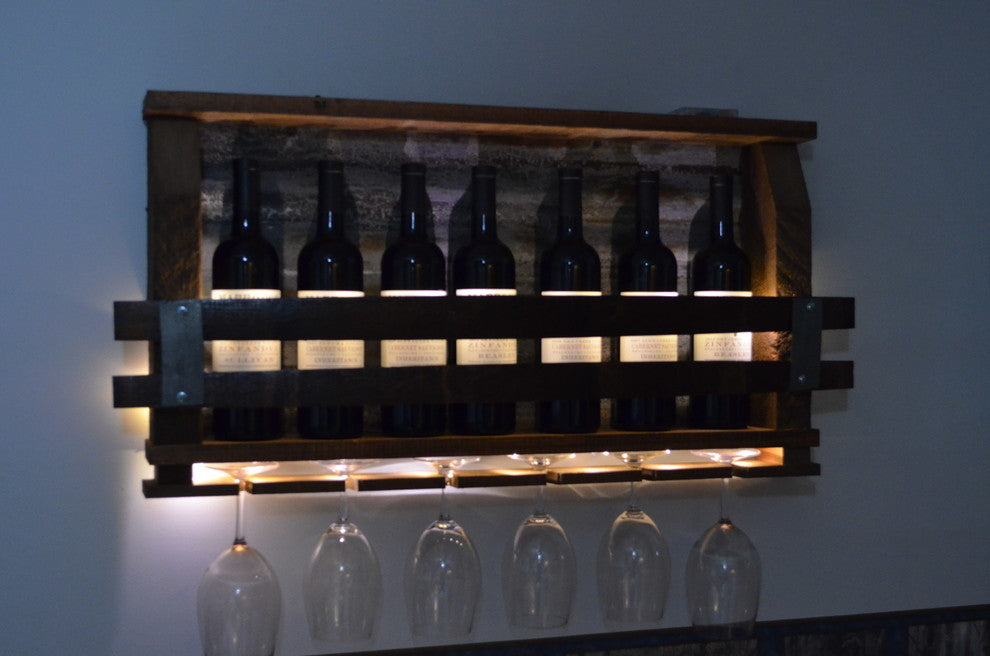 Lighted Wine Rack