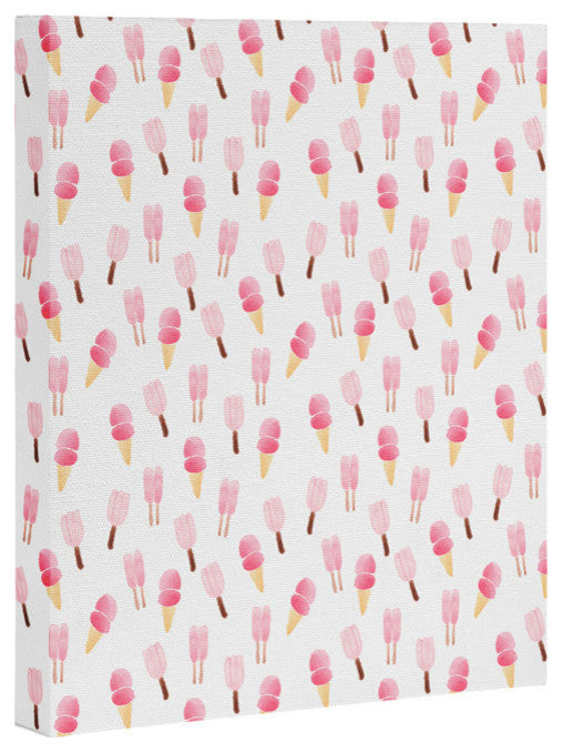 Deny Designs Wonder Forest Iced Treats Art Canvas