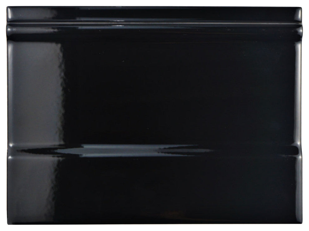 Santorini Zocalo Nero Ceramic Wall Tile