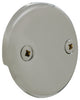 Twist & Close Bath Waste - 22" Make-Up, 17 Ga. Tubing In Oil Rubbed Bronze, Polished Nickel