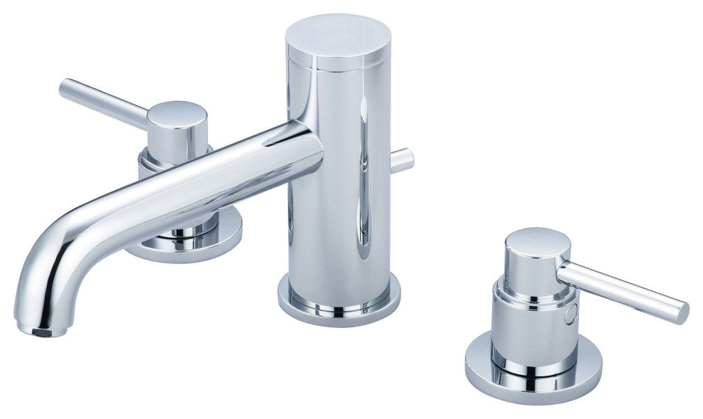 Motegi Two Handle Widespread Bathroom Faucet, Polished Chrome