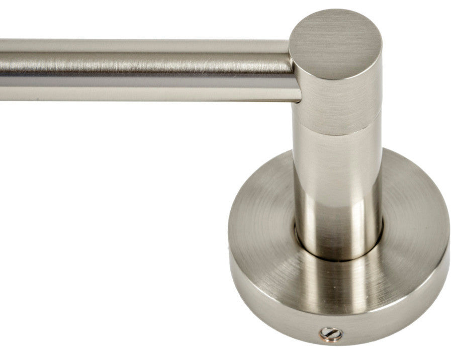Italia Venezia 24" Towel Bar, Brushed Nickel