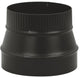 Imperial BM0080 Flue Reducer, 24 Gauge, 8" x 7", Black