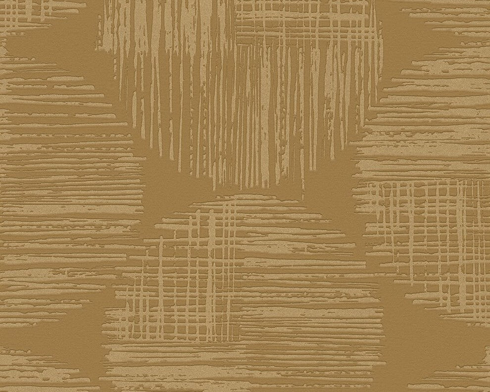 Spot 3, A Hint of Elegance Yellow, Metallic Wallpaper Roll, Modern Wall Decor