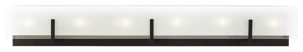 Syll 6-Light Wall / Bath, Midnight Black