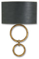 Traditional Bolebrook Wall Sconce 1-Light, Gold Leaf
