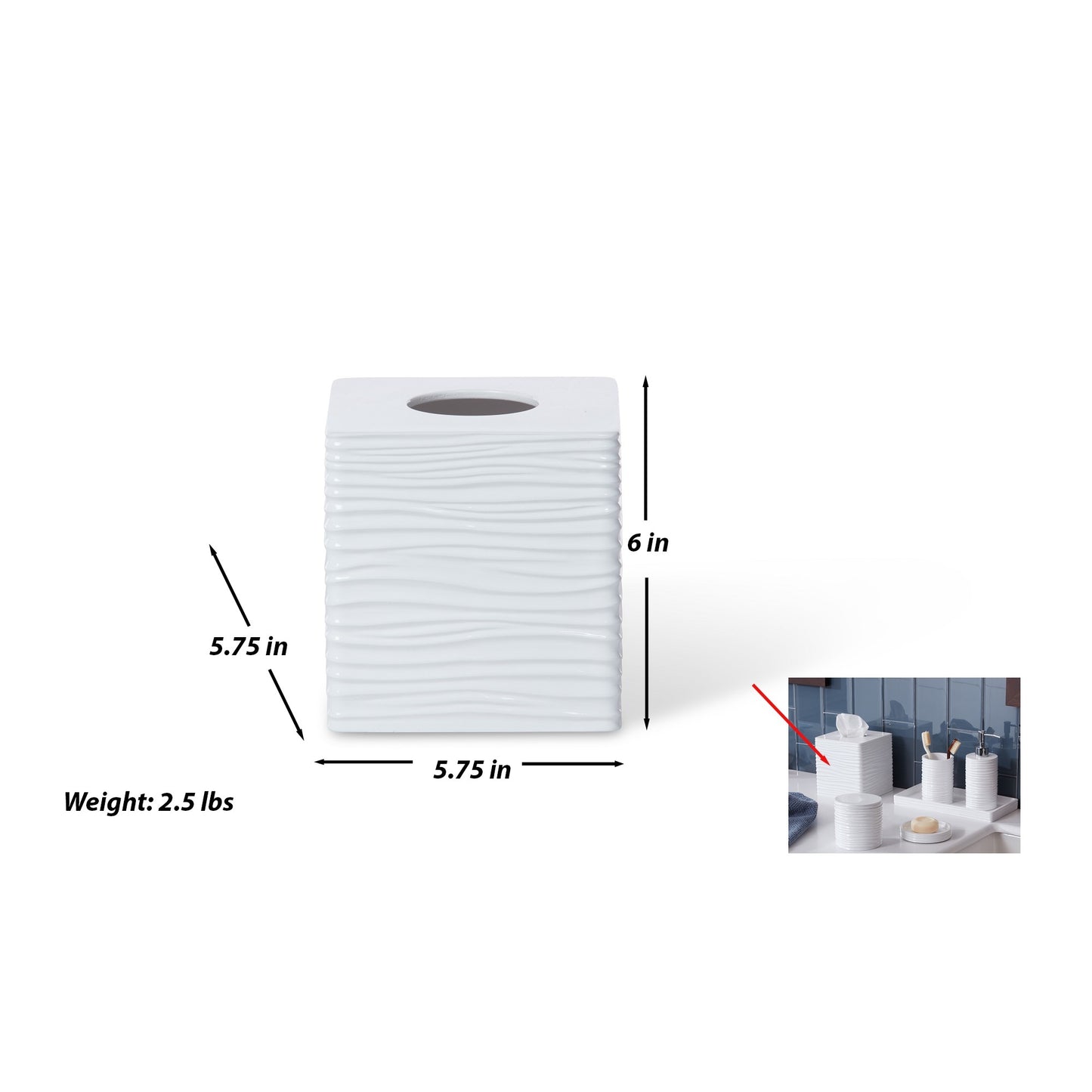 By the Sea Tissue Cover