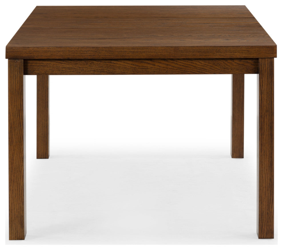 Safavieh Couture Desmond Extendable Dining Table, Medium Oak