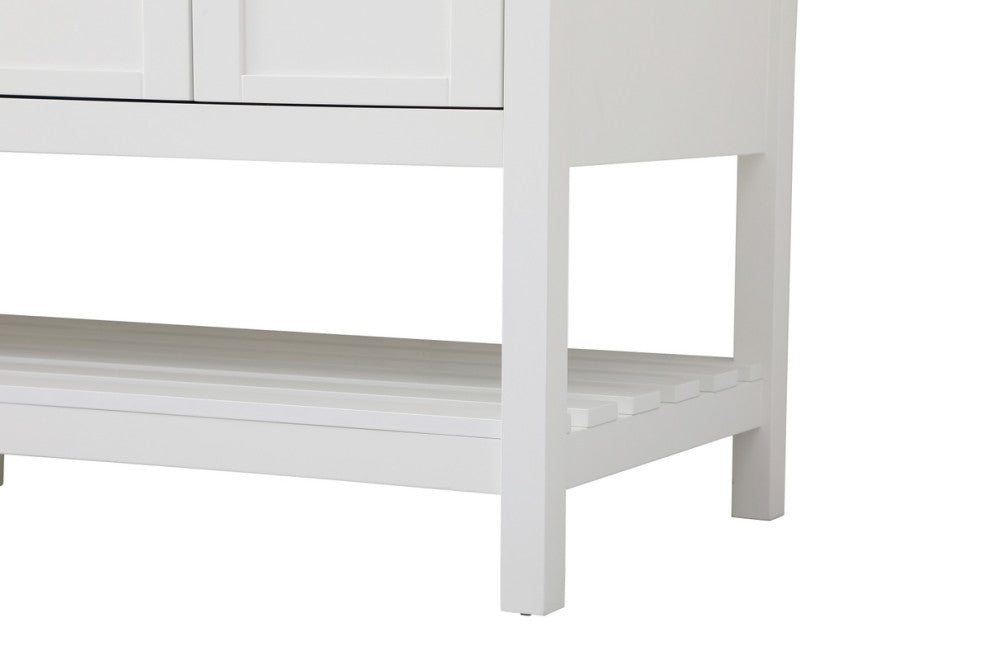 Tucker White 60" Double Sink Bathroom Vanity