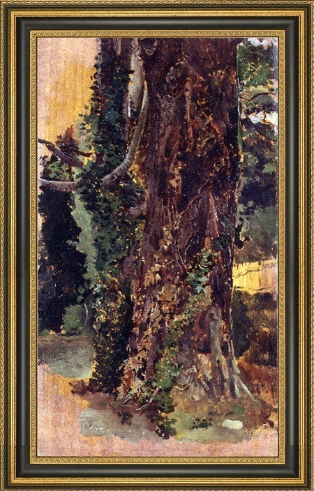 Emilio Sala y Frances Viejo Arbol Framed Premium Canvas Print, 18"x27"