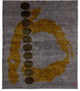 Ghillie B Hand Knotted Tibetan Rug, 6'x9'