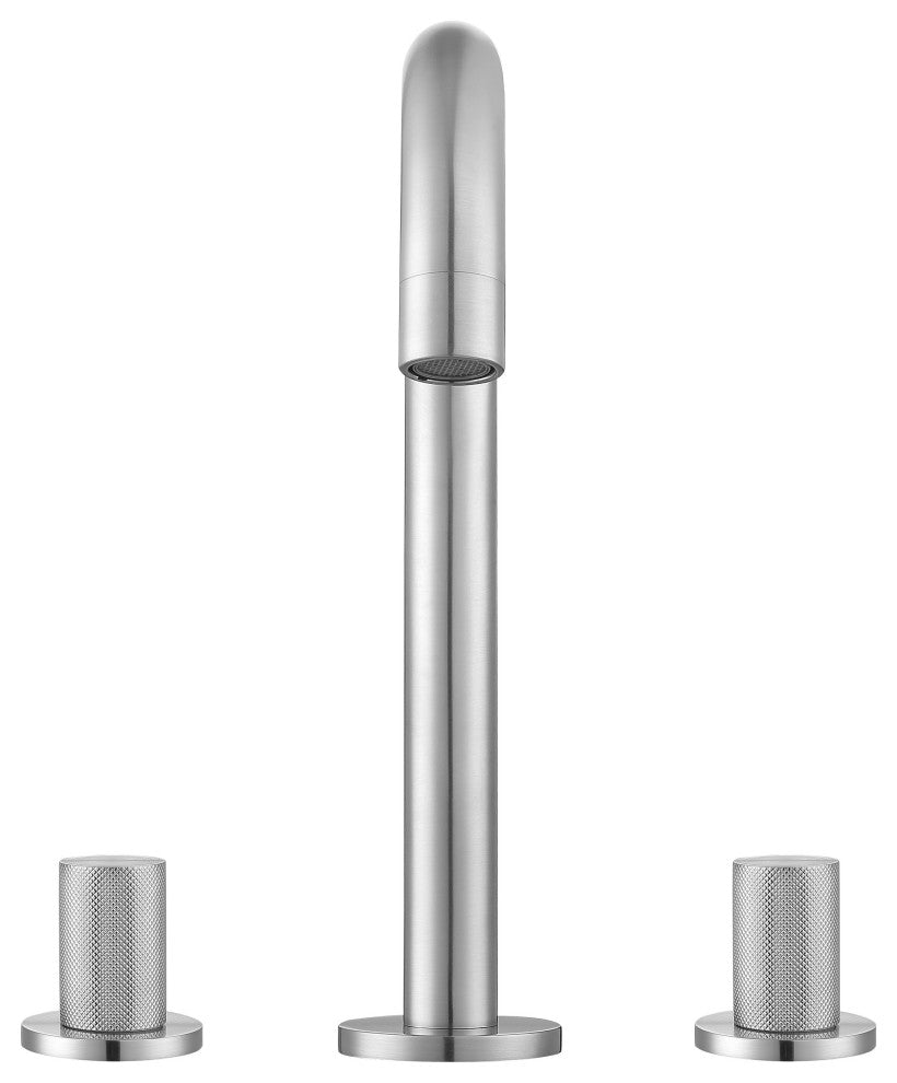 Industria Series Widespread Bathroom Faucet, Brushed Nickel