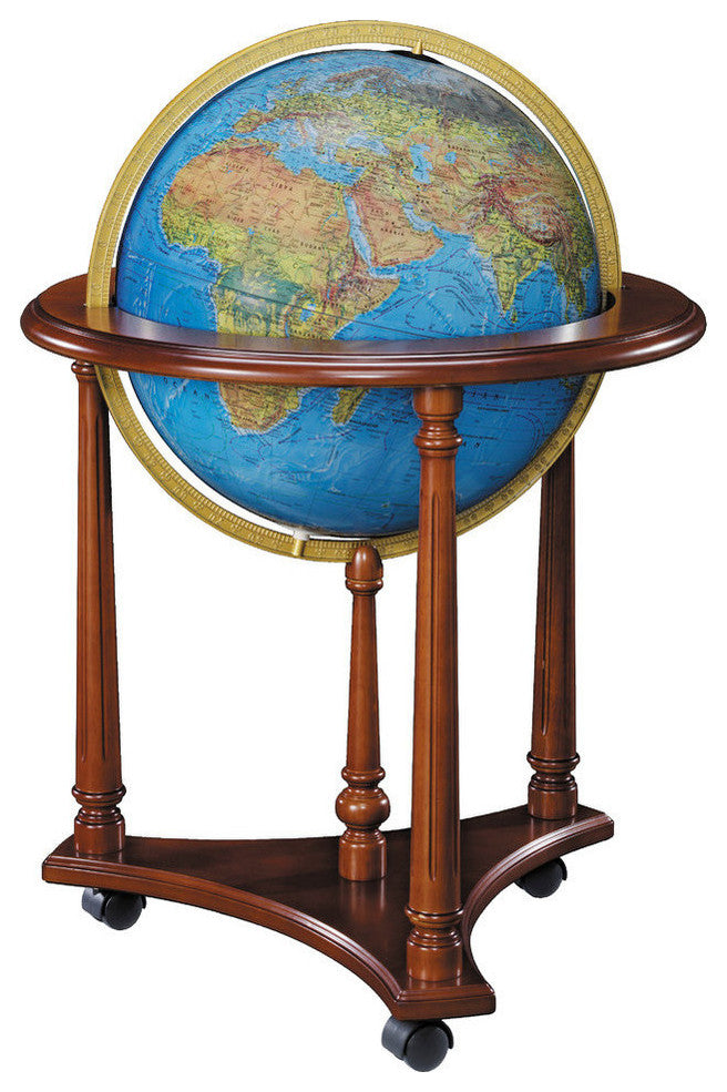 Lafayette Globe 16" Blue Illuminated