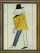 Kazimir Malevich Coward - 18" x 27" Framed Premium Canvas Print