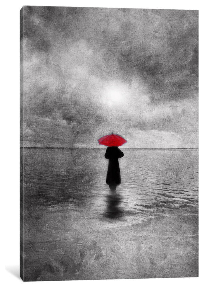 "Waiting In The Sea" by Viviana Gonzalez, 40x26x1.5