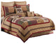 Big Sky King Quilt Ensemble by C & F, 8-Piece