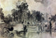 Thomas Moran Women at the Fountain, Vera Cruz Premium Canvas Print