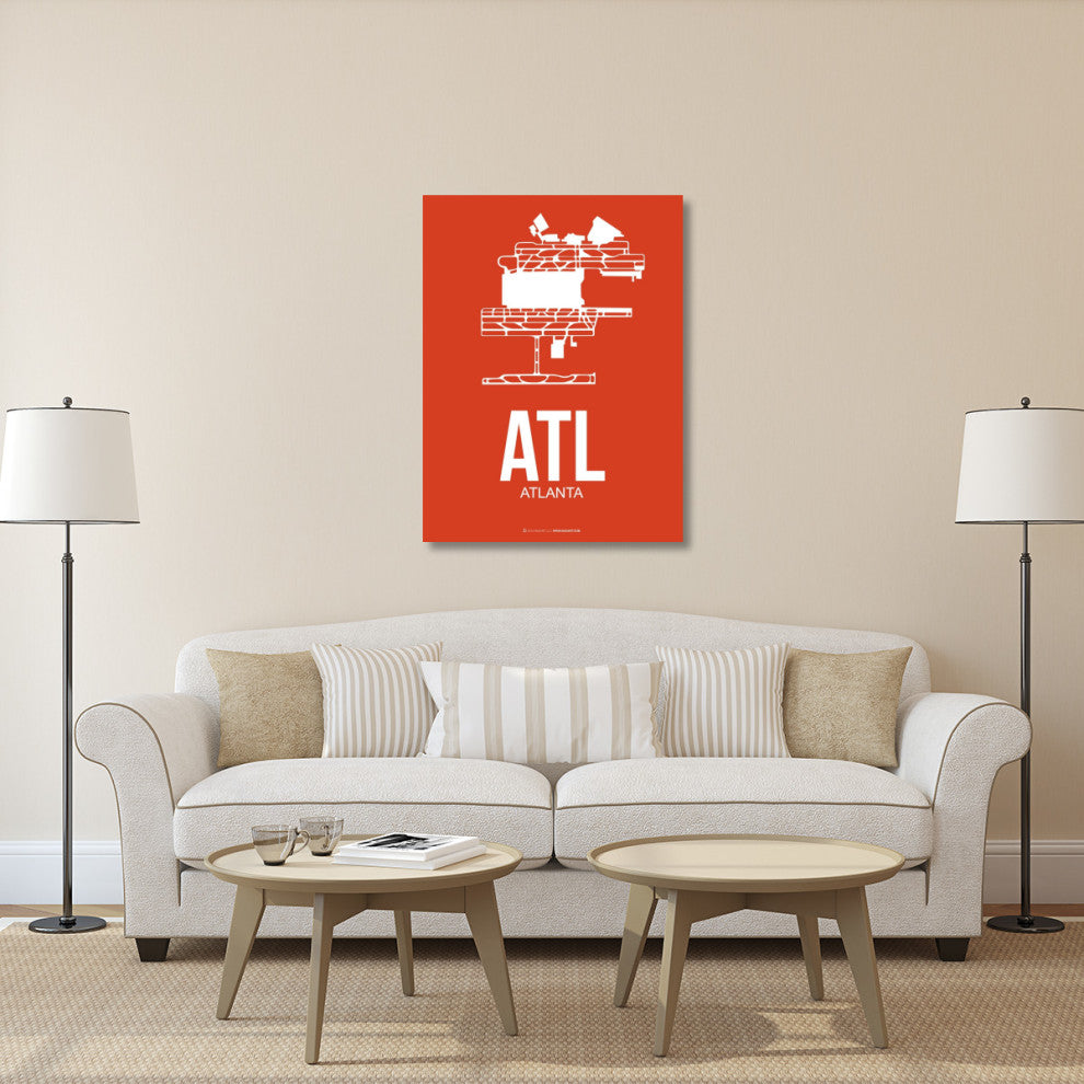 "ATL Atlanta Poster 3" Fine Art Print