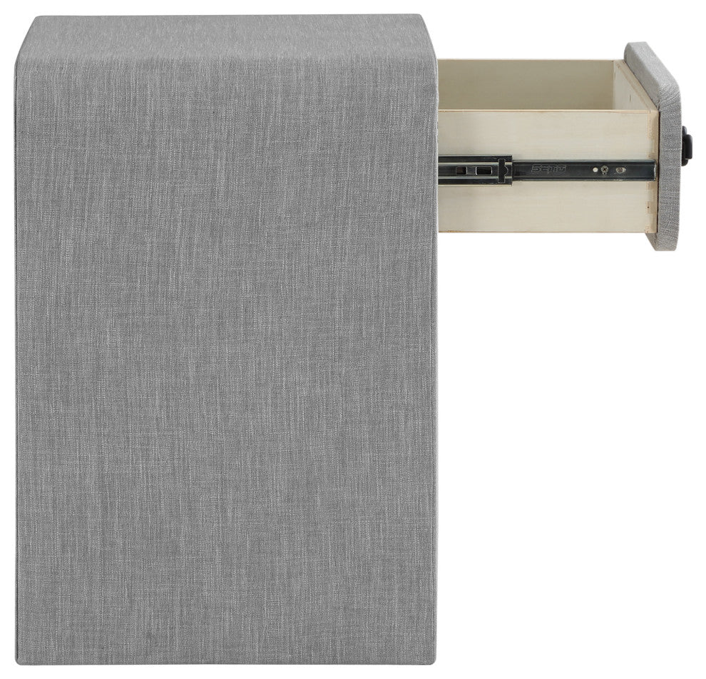 Medley Night Stand / Side Table, Grey