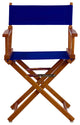 018" Director's Chair Honey Oak Frame-Royal Blue Canvas
