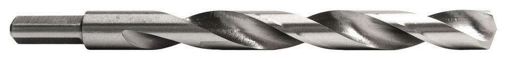 Reduced Shank High Speed Steel Drill Bit, 31/64"