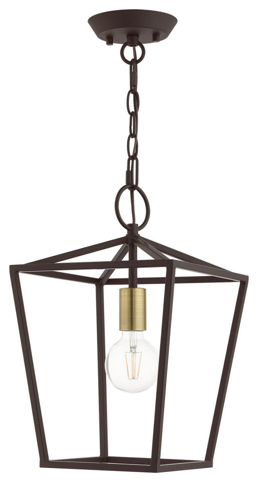 Devone 1 Light Bronze Lantern