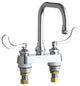 Chicago Faucets 526-317ABCP Hot and Cold Sink Faucet