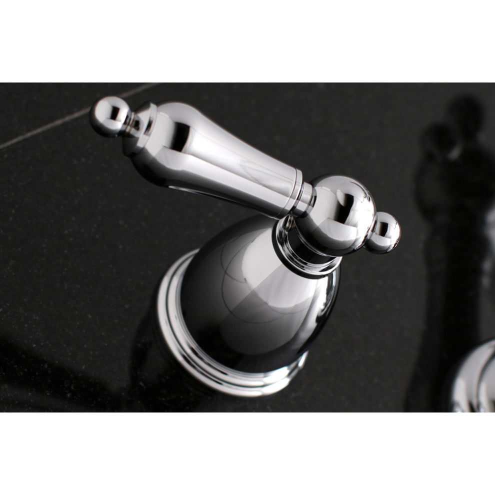 KS1021AL Wall Mount Roman Tub Faucet, Polished Chrome