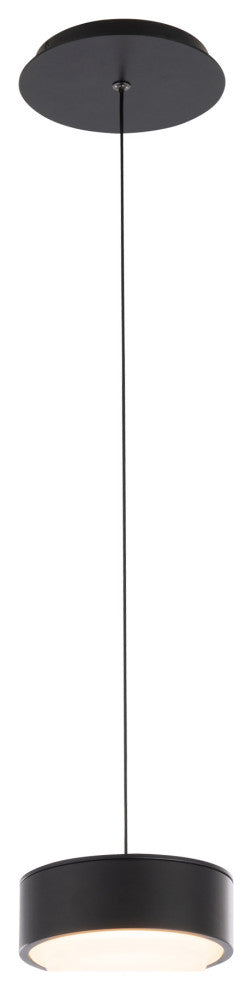 Ohm 6" LED Pendant 3000K, Black