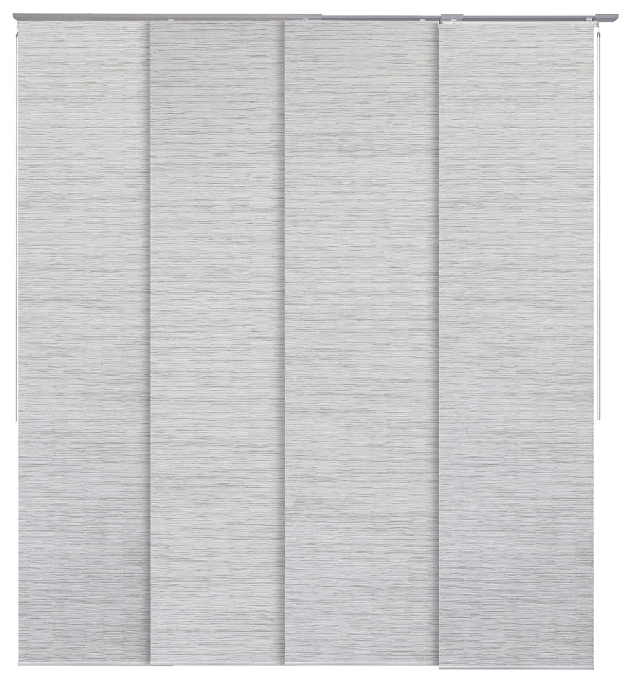 Adjustable Sliding Panel Track Blind 45.8"-86" W x 96" L, Classic, Mica