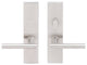 Copenhagen Lever, Tubular Passage, Privacy Bolt, LH, Satin Stainless Steel