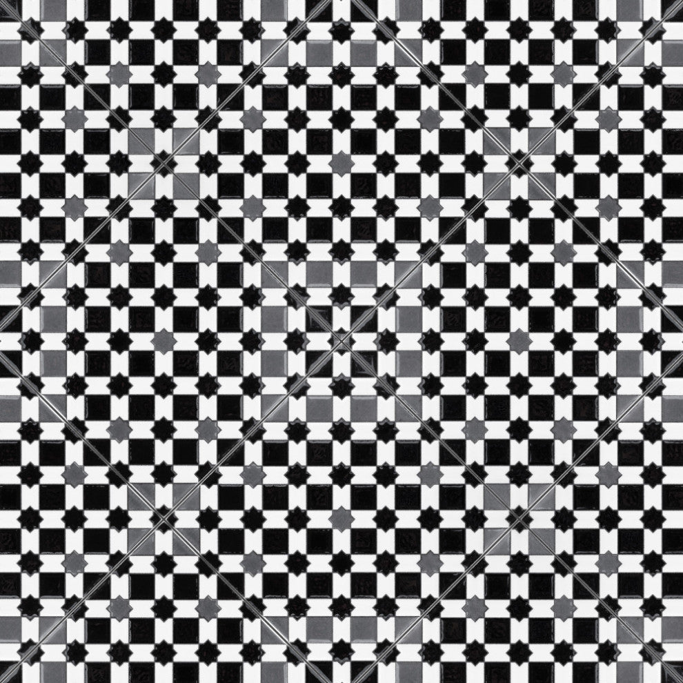 Sevillano Giralda Dark Grey Ceramic Wall Tile