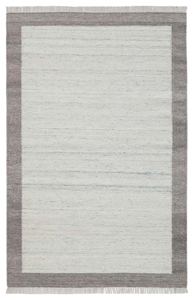 Nu Maison Soft Border Area Rug, Charcoal, 2'x3'