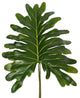 Vickerman Artificial Potted Grand Philodendron Bush, 25"