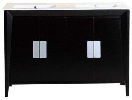 Zane Double-Sink Vanity, 48"