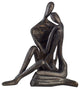 Danya B Couple Embracing Cast Bronze