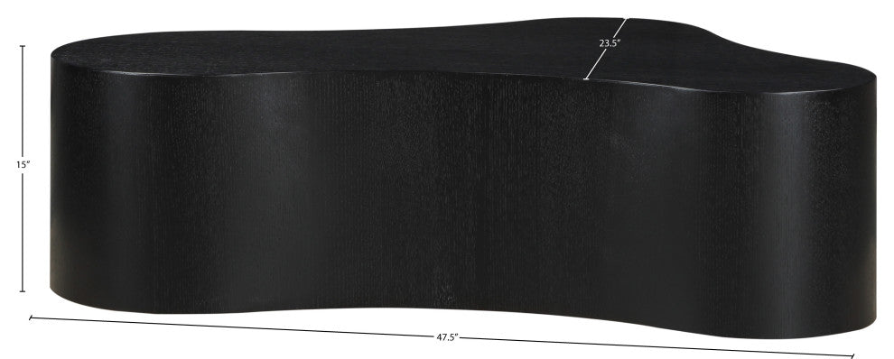 Zaire Coffee Table, Black