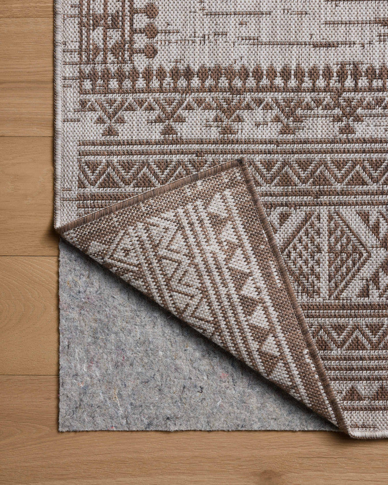 Loloi Easton Coffee / Dove 2'-3" x 3'-9" Accent Rug