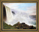 Ferdinand Reichardt Niagara FallsFramed Premium Canvas Print, 16"x20"